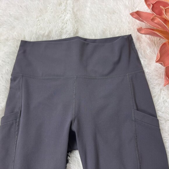 Fabletics Powerhold Capri Leggings Gray Size S - Picture 2 of 10